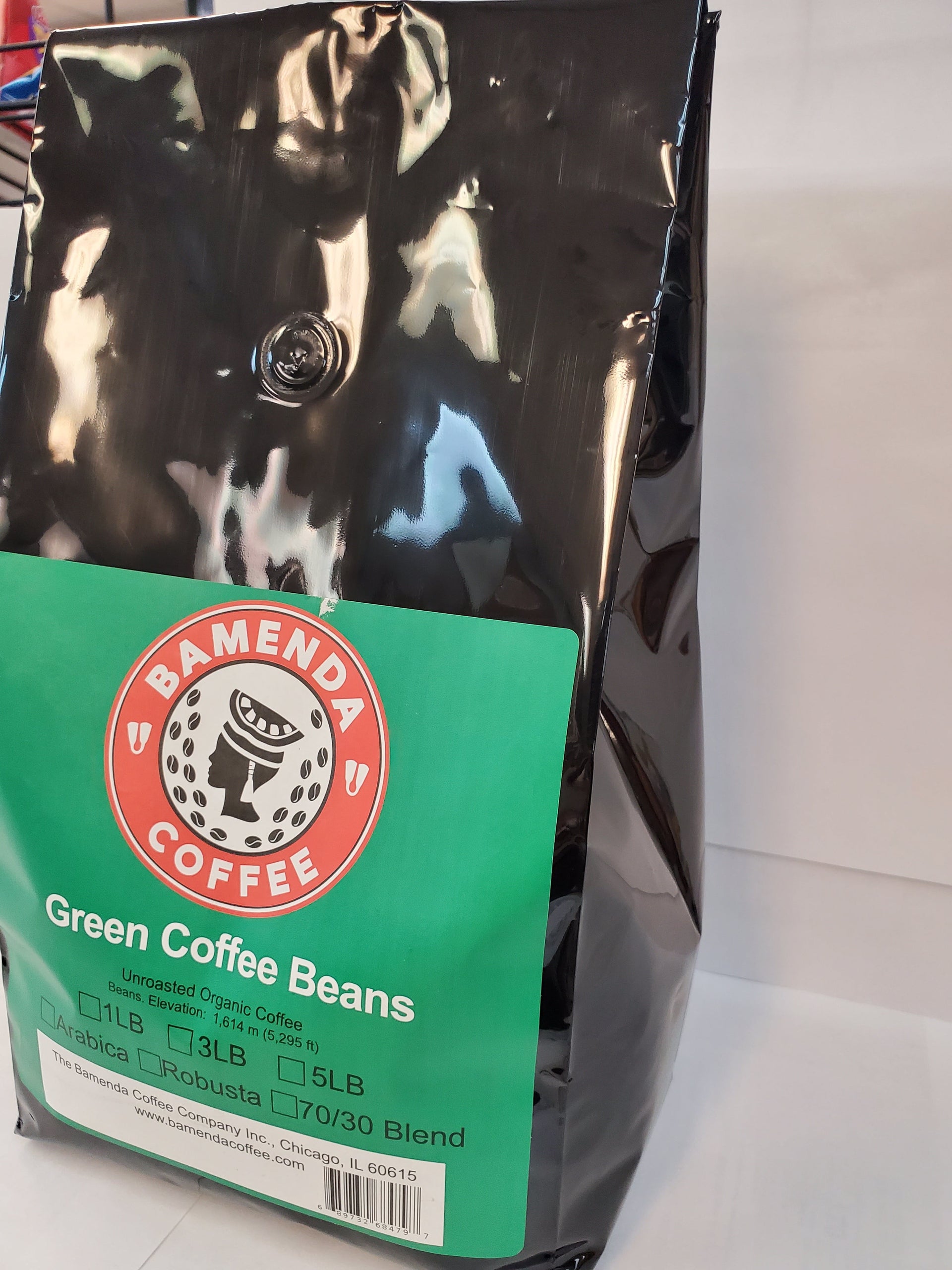 Green Coffee Beans, 100% Arabica (5 LBS, 3 LBS, 1LBS, UnRoasted) - Bamenda Coffee
