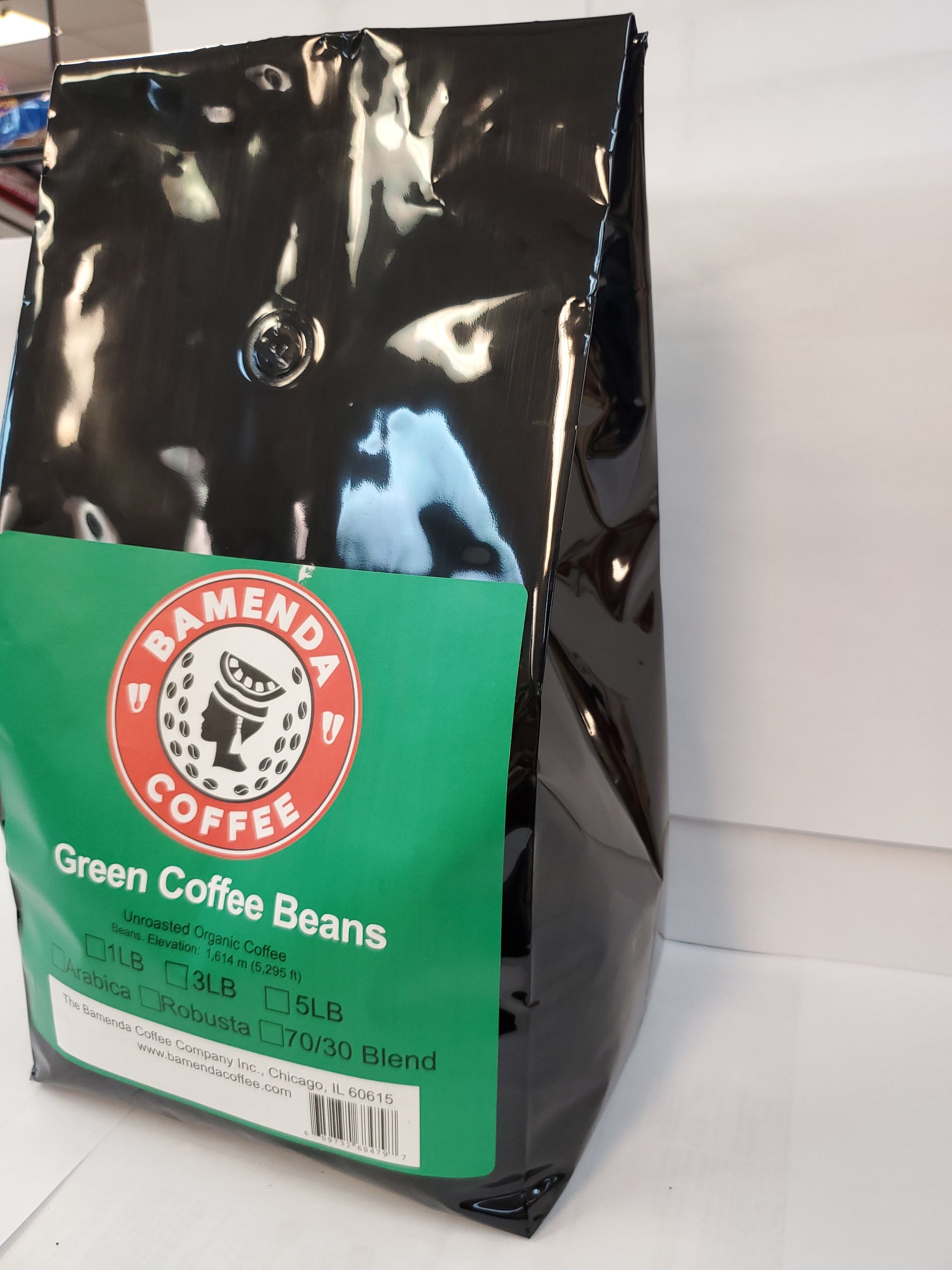 Green Coffee Beans, 100% Arabica (5 LBS, 3 LBS, 1LBS, UnRoasted) - Bamenda Coffee