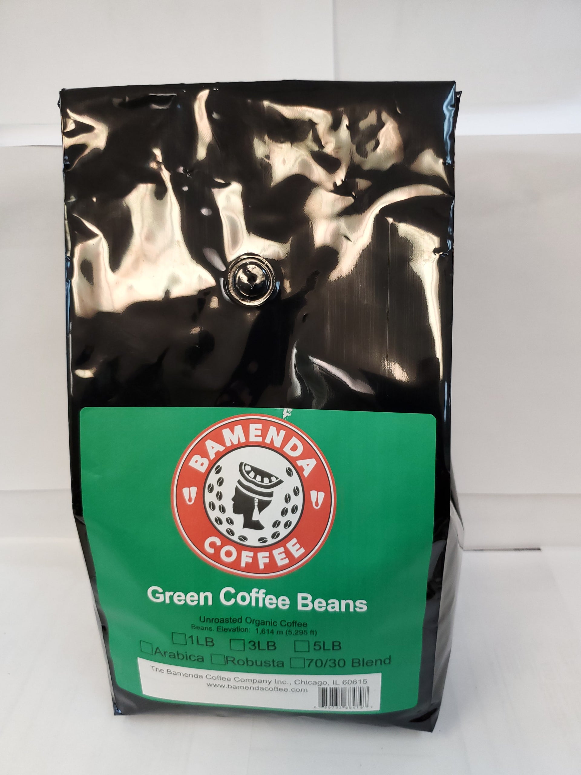 Green Coffee Beans, 100% Arabica (5 LBS, 3 LBS, 1LBS, UnRoasted) - Bamenda Coffee
