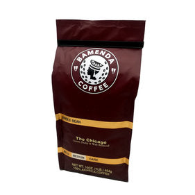 The Chicago Medium (1LB, MEDIUM ROAST, Beans ) SMOOTH COFFEE