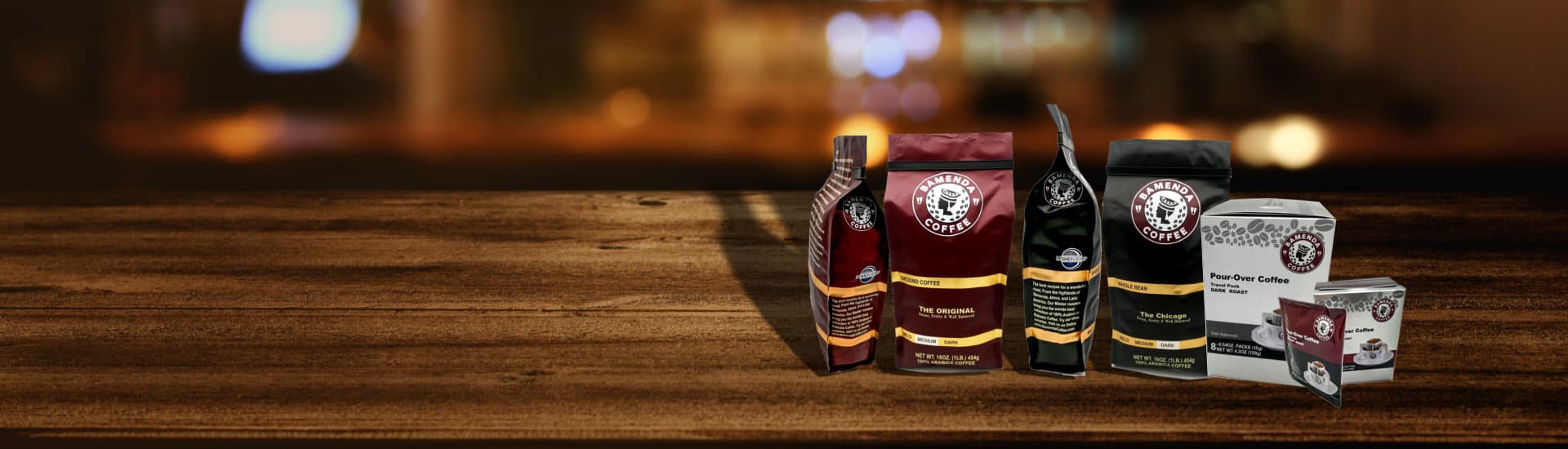 five large bag of coffee bean